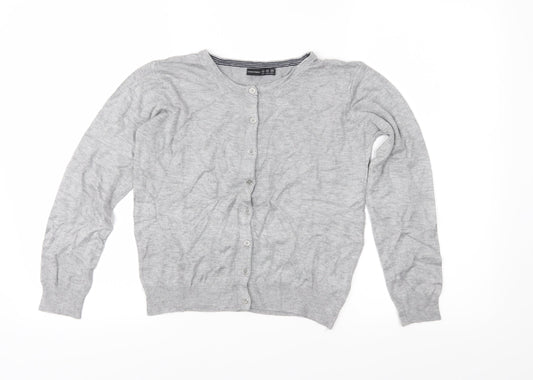 Atmosphere Womens Grey  Knit Cardigan Jumper Size 12