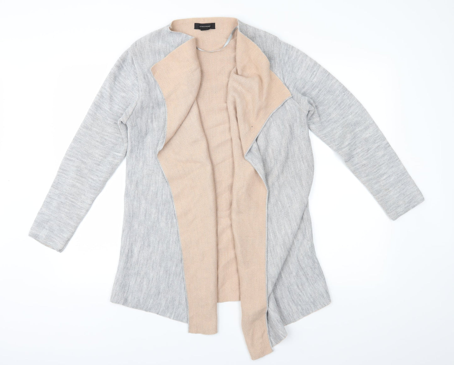 Atmosphere Womens Grey  Knit Cardigan Jumper Size M