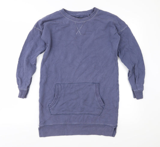 NEXT Womens Blue  Jersey Pullover Sweatshirt Size 6