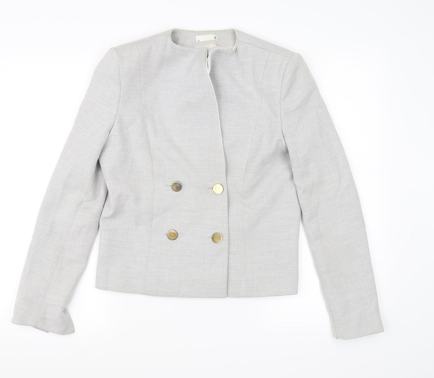 st Womens Grey   Jacket Blazer Size 38