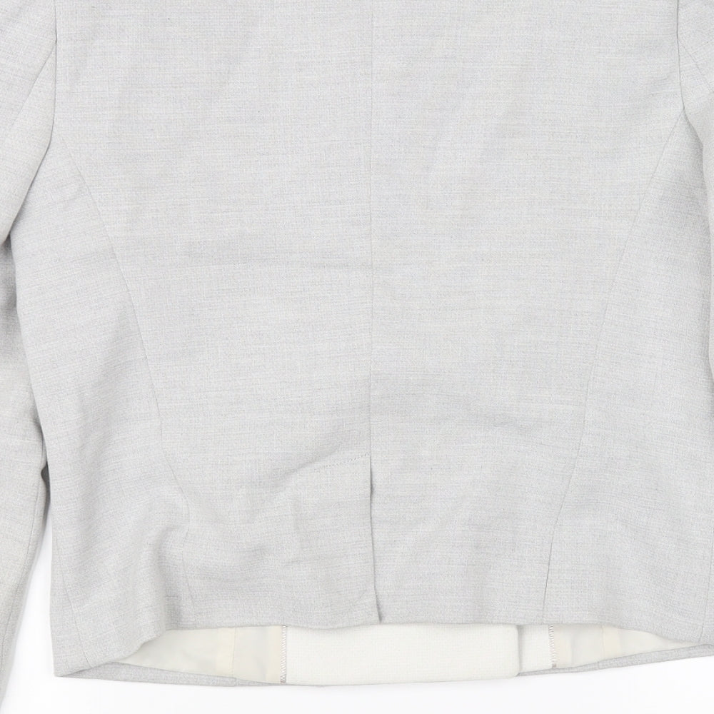 st Womens Grey   Jacket Blazer Size 38