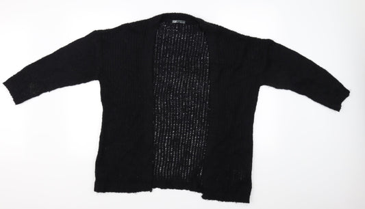 TQF Womens Black   Cardigan Jumper Size M