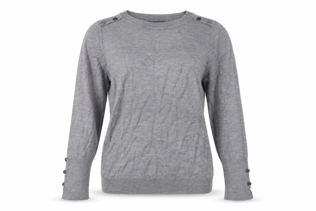 Primark Womens Grey   Pullover Jumper Size S