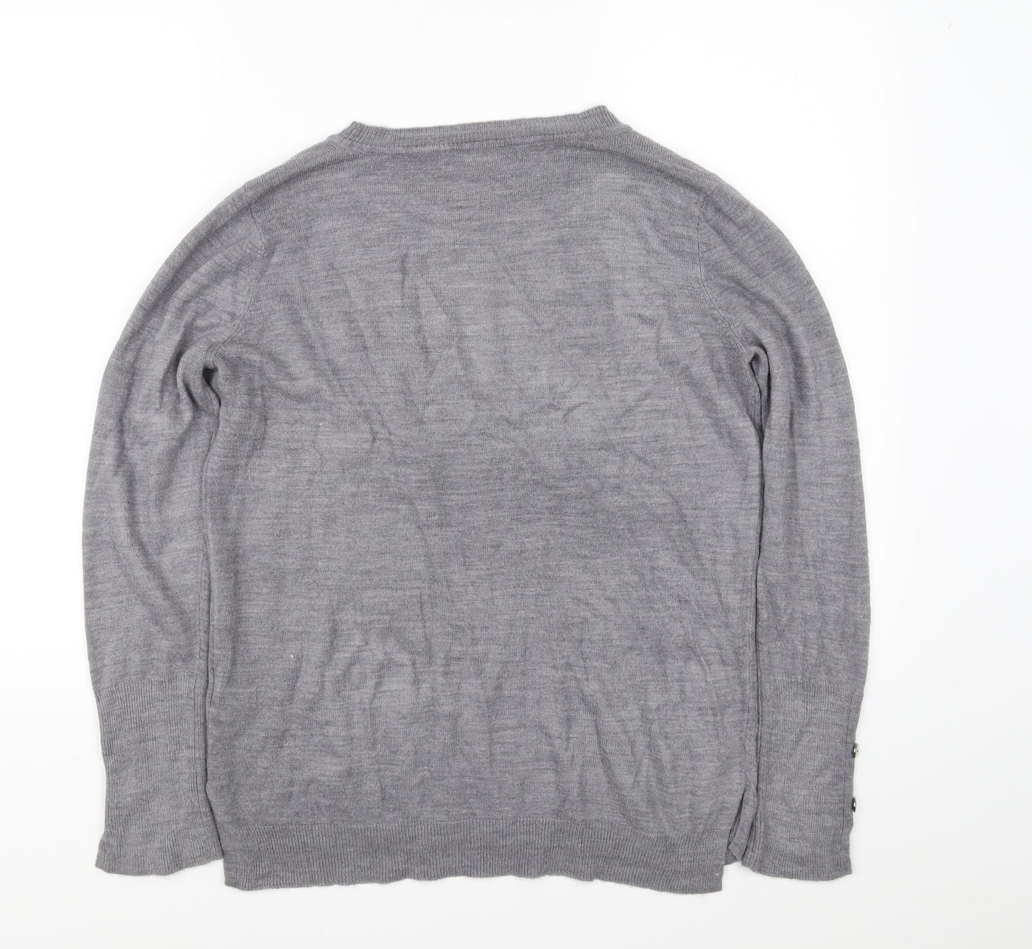 Primark Womens Grey   Pullover Jumper Size S