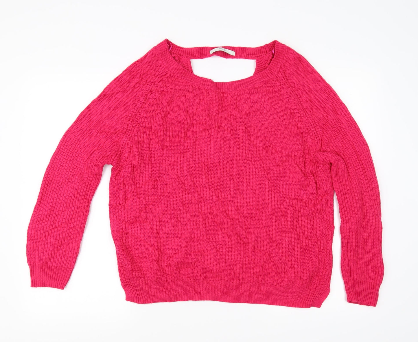 George Womens Orange   Pullover Jumper Size 14