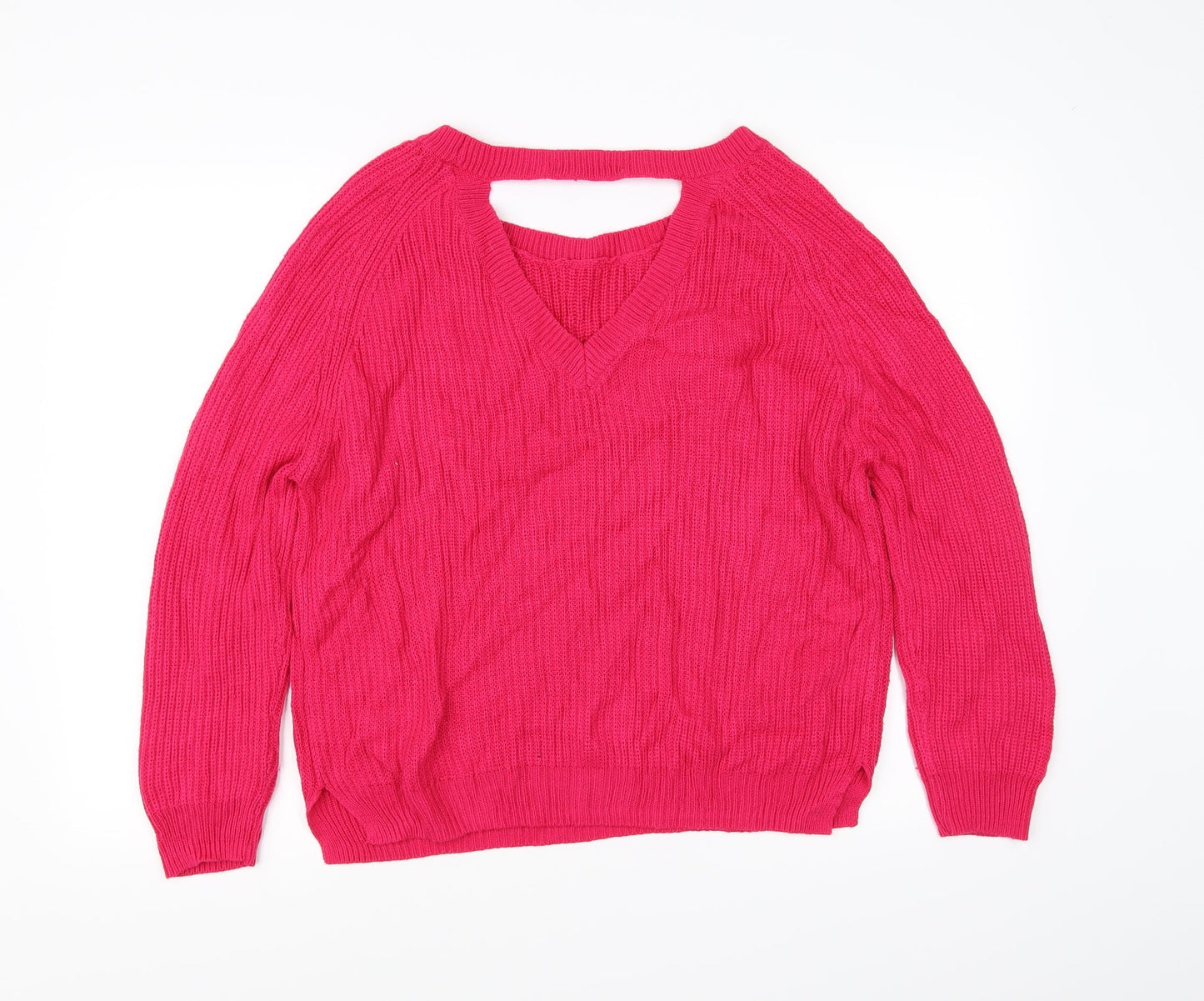 George Womens Orange   Pullover Jumper Size 14