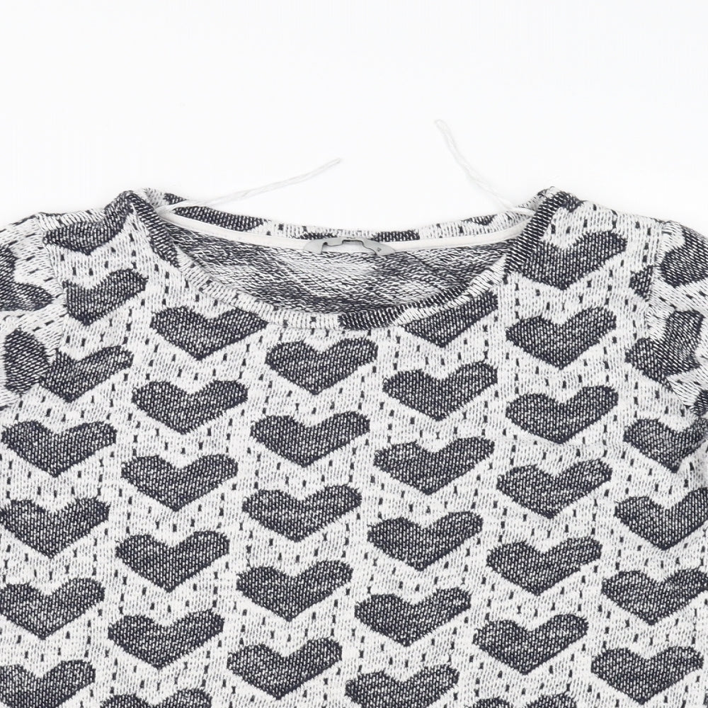 TU Womens Silver   Pullover Jumper Size 12