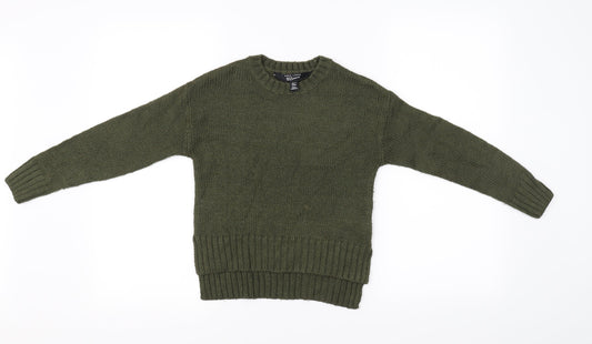 New Look Girls Green   Pullover Jumper Size 9 Years