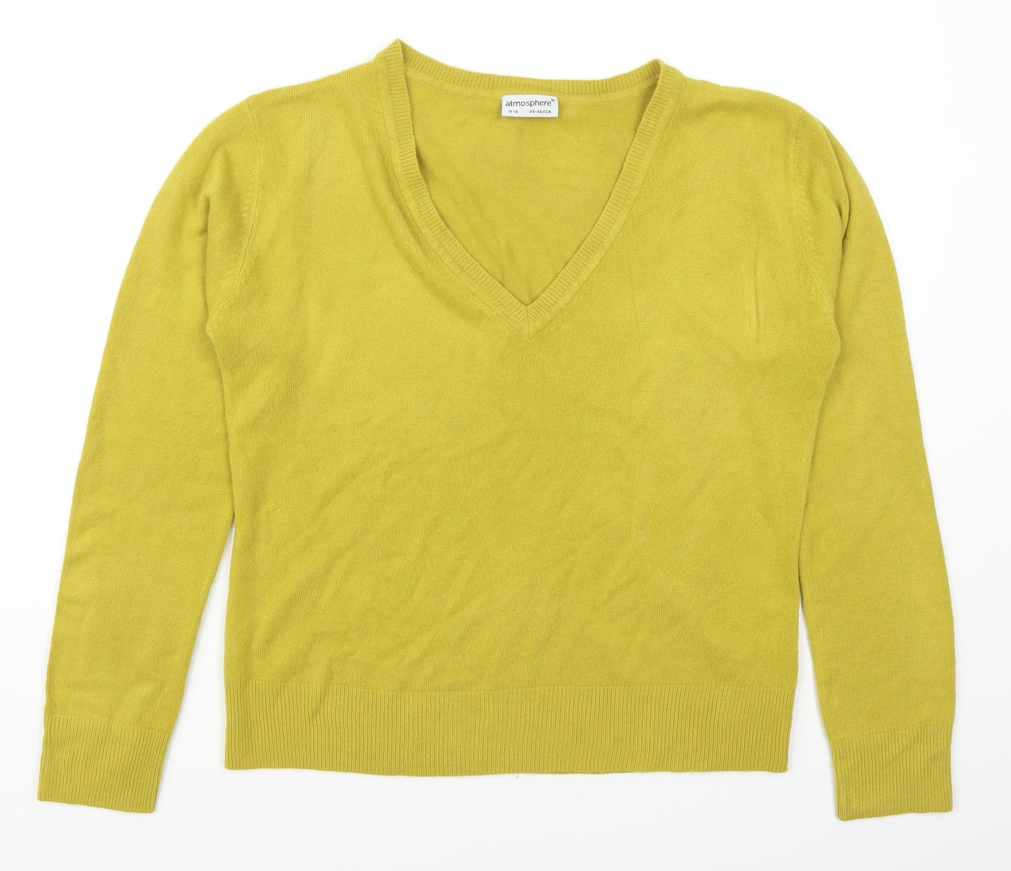 Atmosphere Womens Green   Pullover Jumper Size 16
