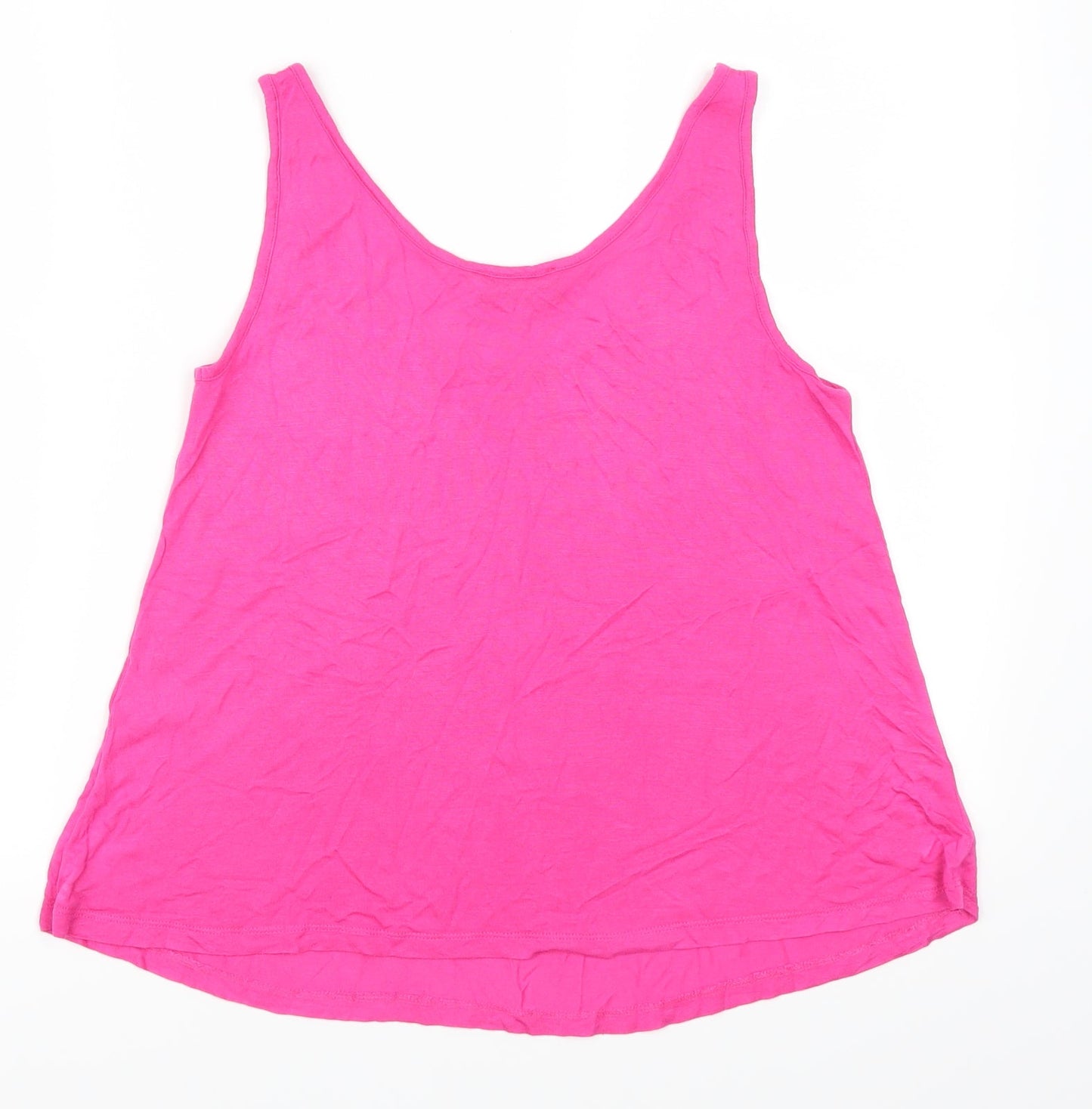 Warehouse Womens Pink   Basic Tank Size 8