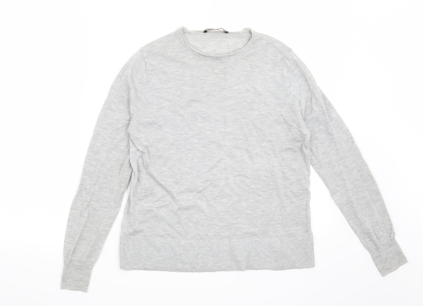 Zara Womens Grey   Pullover Jumper Size S