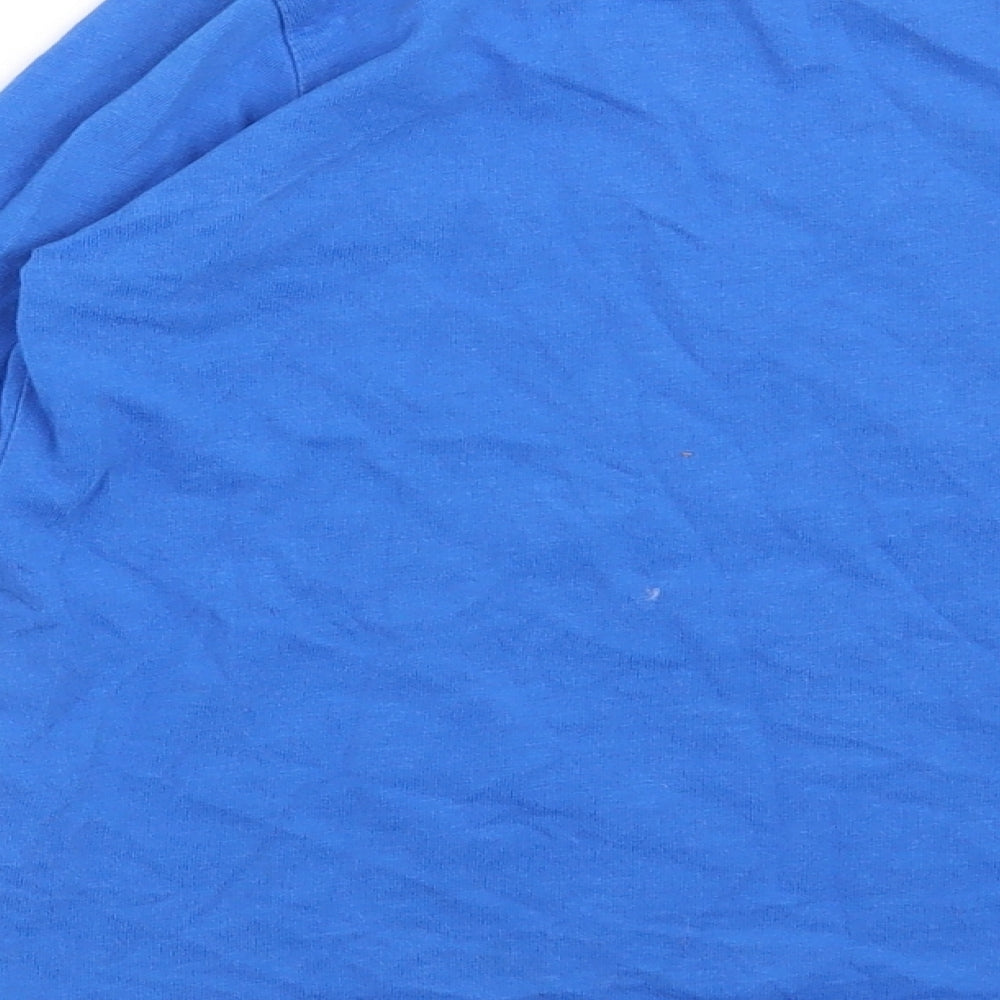 Rebel Boys Blue   Basic T-Shirt Size 4-5 Years  - Space Storm
