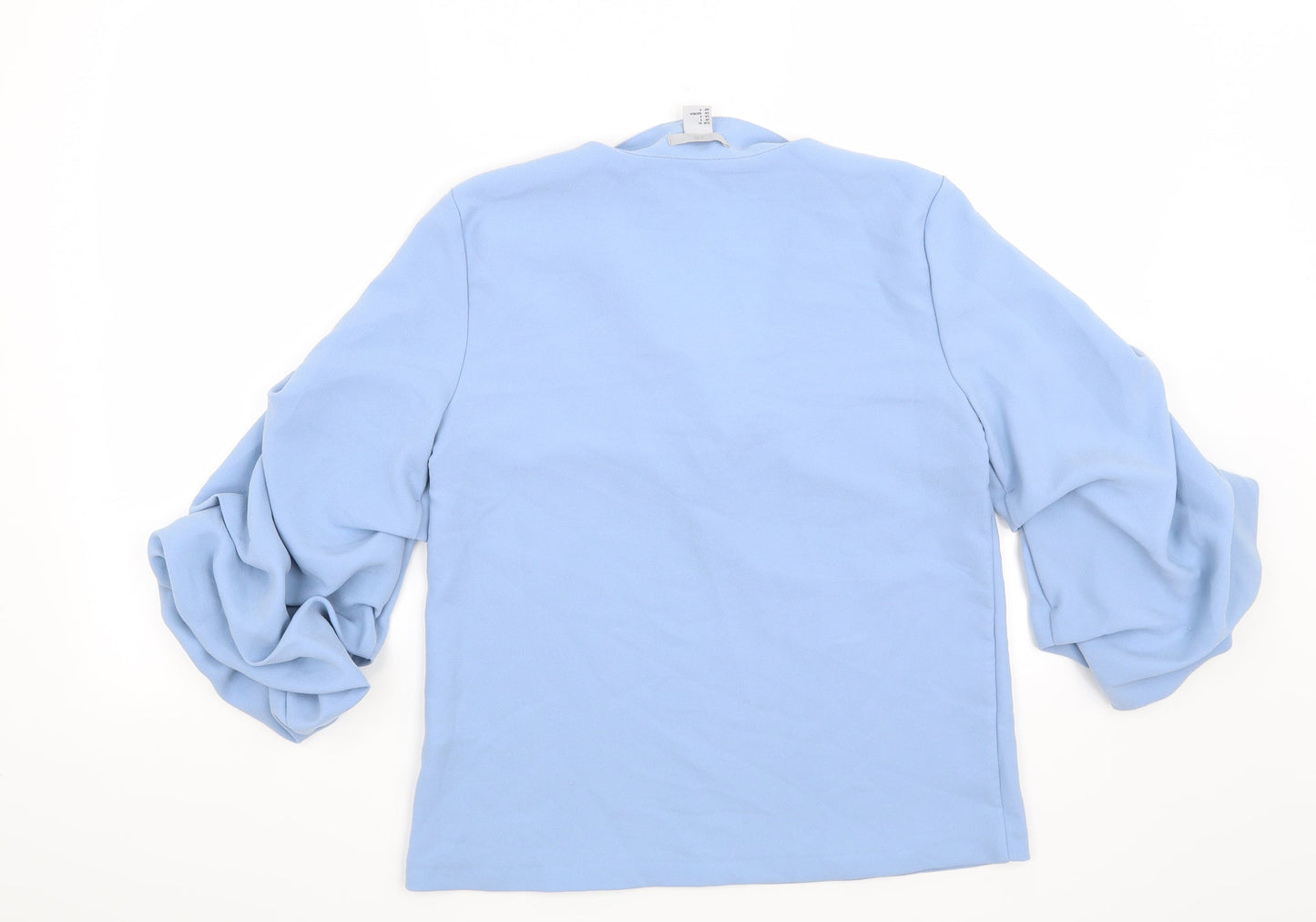 H&M Womens Blue   Basic Blouse Size 6