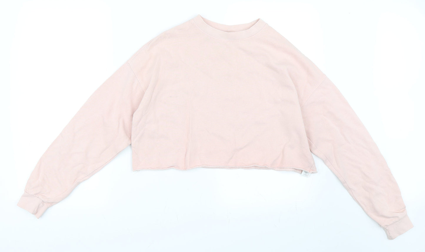 Topshop Womens Pink   Pullover Sweatshirt Size 6