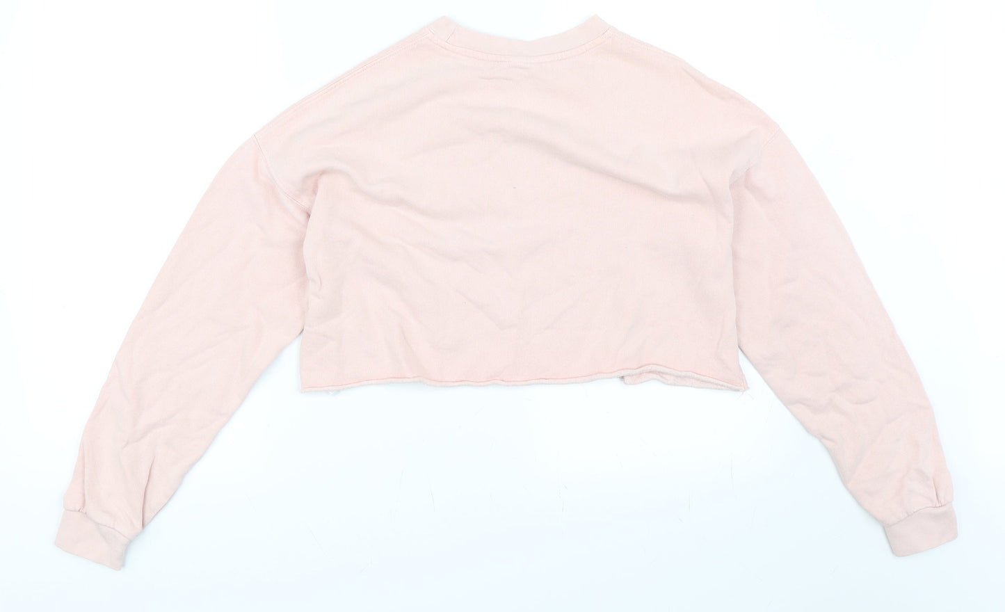 Topshop Womens Pink   Pullover Sweatshirt Size 6