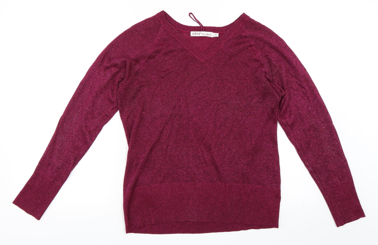 EWM Womens Purple   Pullover Jumper Size 16