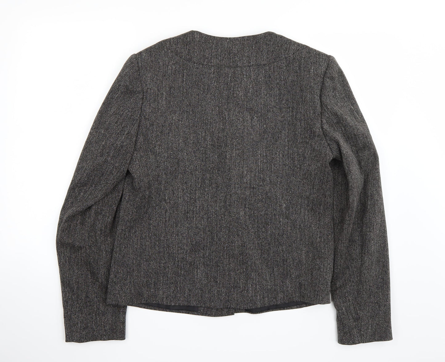M&Co Womens Grey   Jacket Coat Size 14