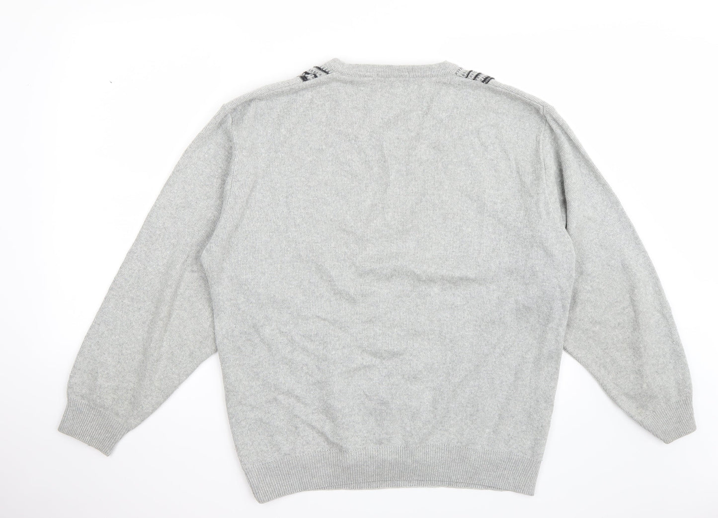 Carabou Womens Grey   Pullover Jumper Size L