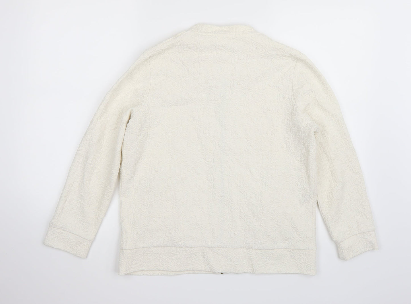Riverisland Womens White   Jacket Coat Size 8