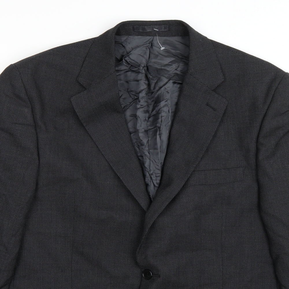 The label Mens Grey   Jacket Suit Jacket Size 40