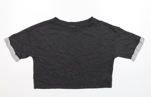 Divided Womens Grey   Basic T-Shirt Size M
