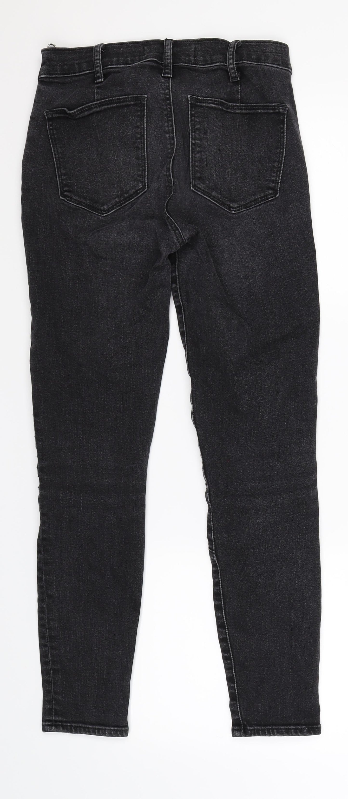 Gap Womens Black  Denim Jegging Jeans Size 26 in L27 in