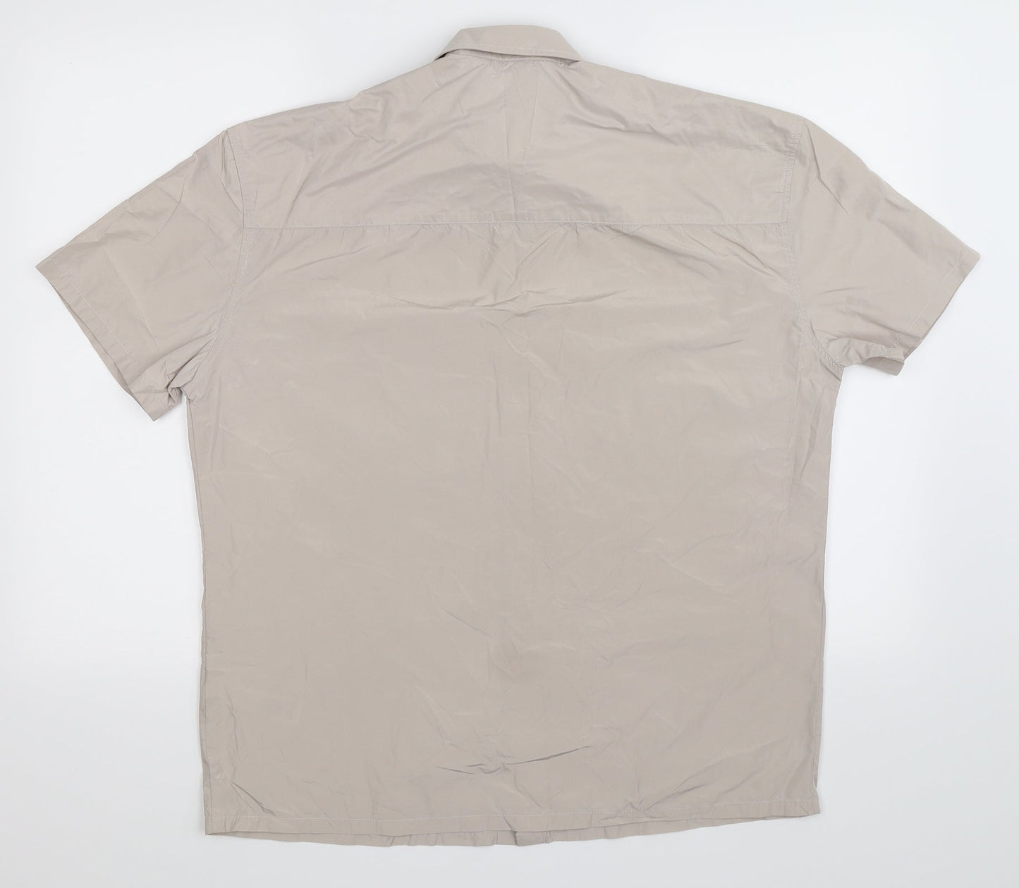 ASOS Womens Grey   Basic Button-Up Size XS  - Oversized