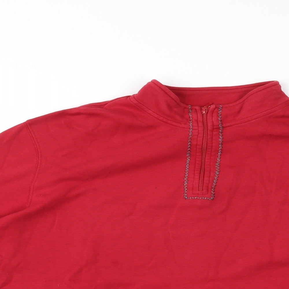 Bechamel Womens Red   Pullover Jumper Size L