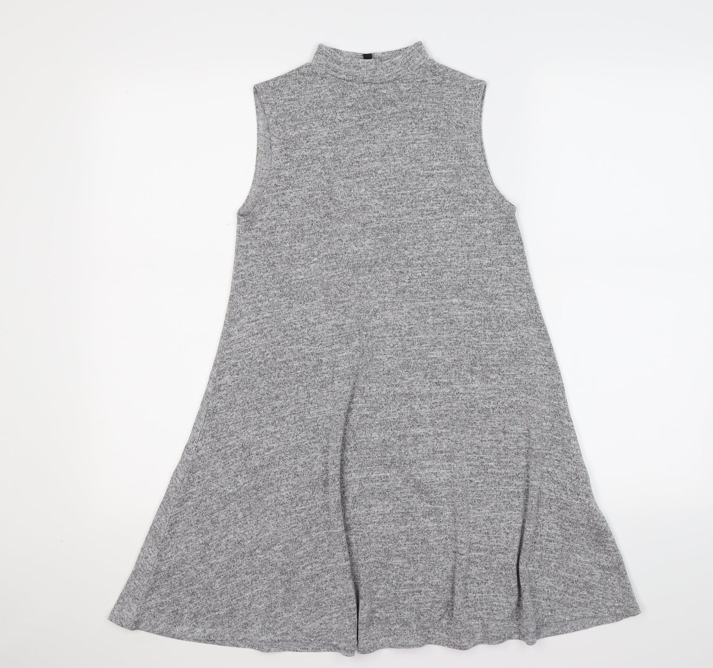 New Look Womens Grey  Jersey Tank Dress  Size 10