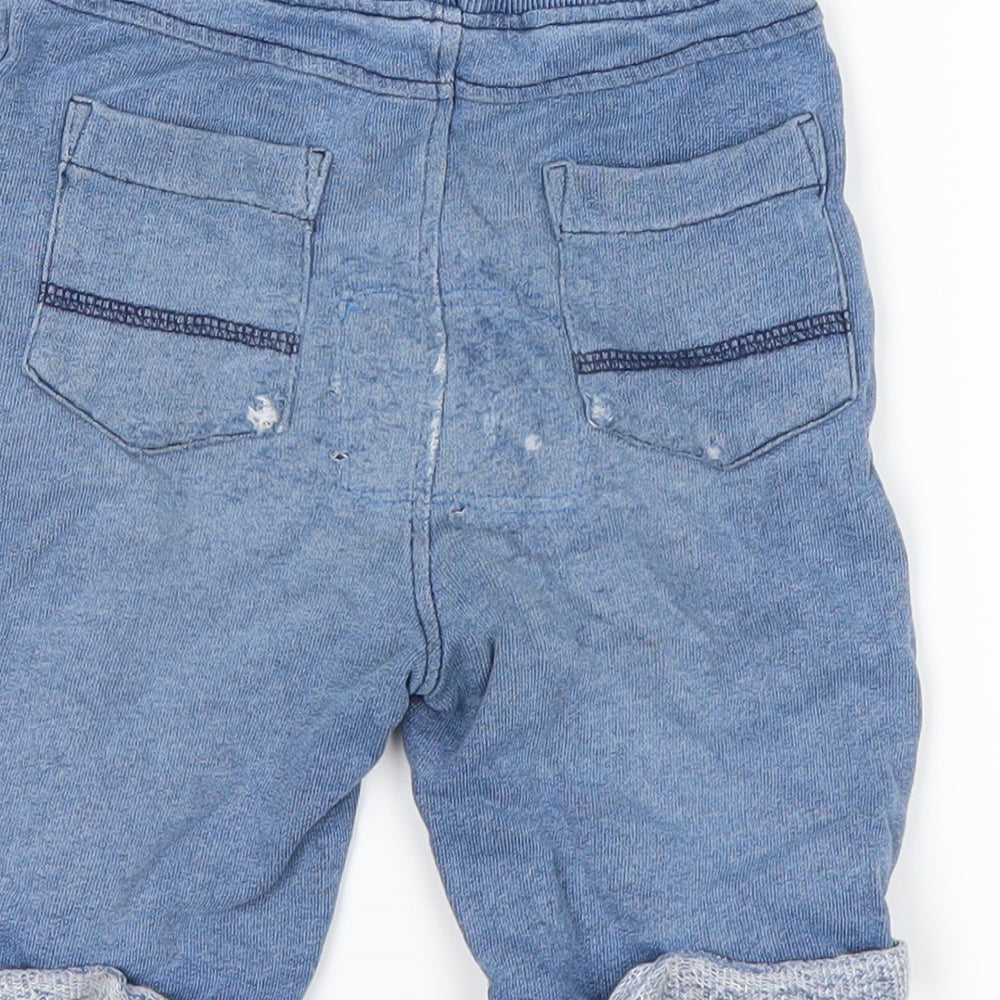 John Lewis Boys Blue   Sweat Shorts Size 3 Years