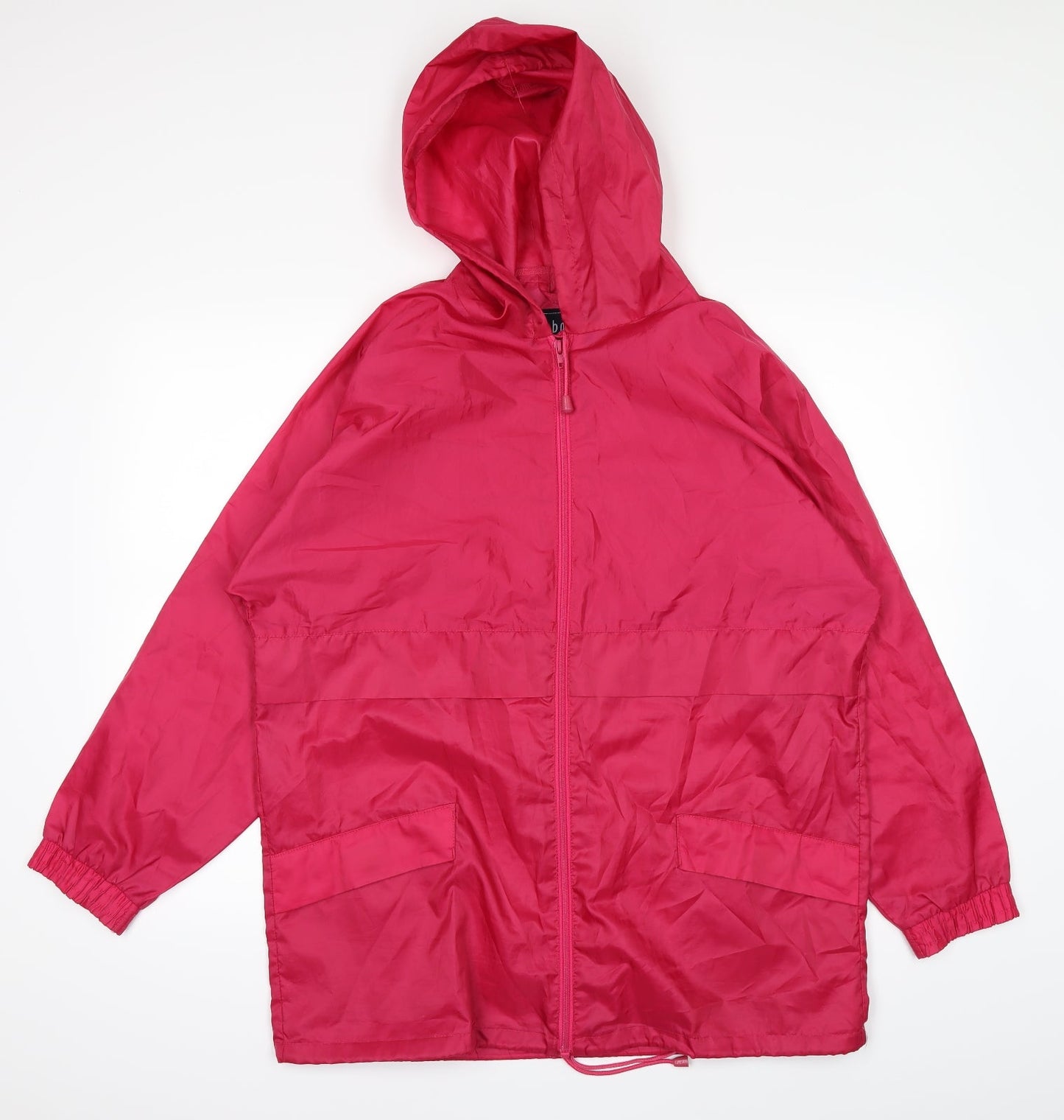 Embargo Womens Red   Windbreaker Coat Size 12