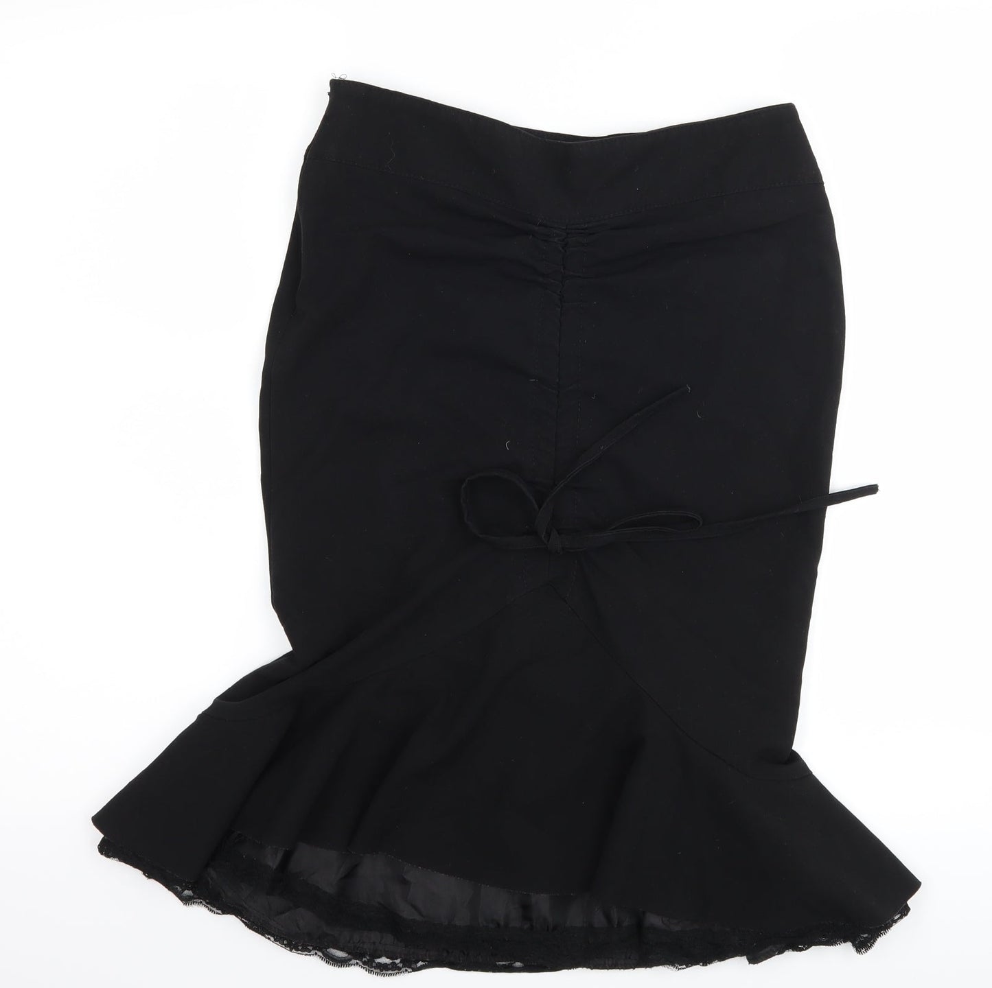 Ad Lib Womens Black   Tulip Skirt Size 8