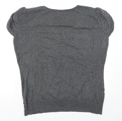 Back view of Worthington women’s grey jumper, size XL