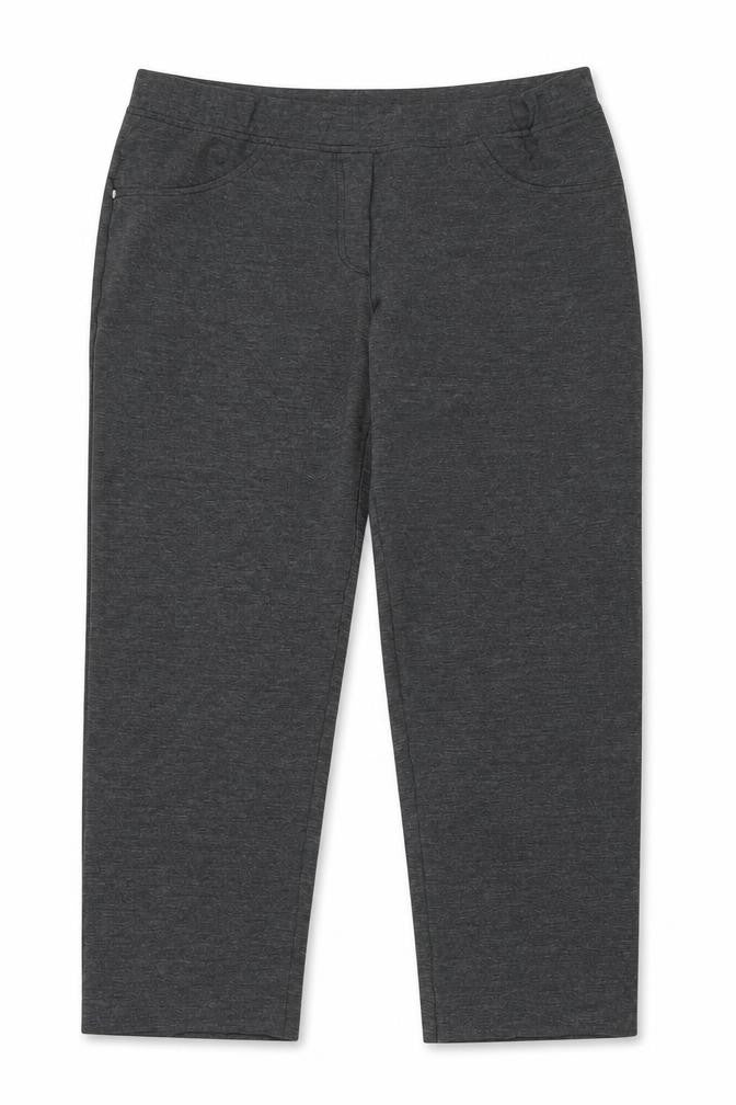 James Lakeland Womens Grey   Cropped Trousers Size L L26 in