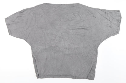 Back view of Chic & Pop women’s grey jumper, size XL