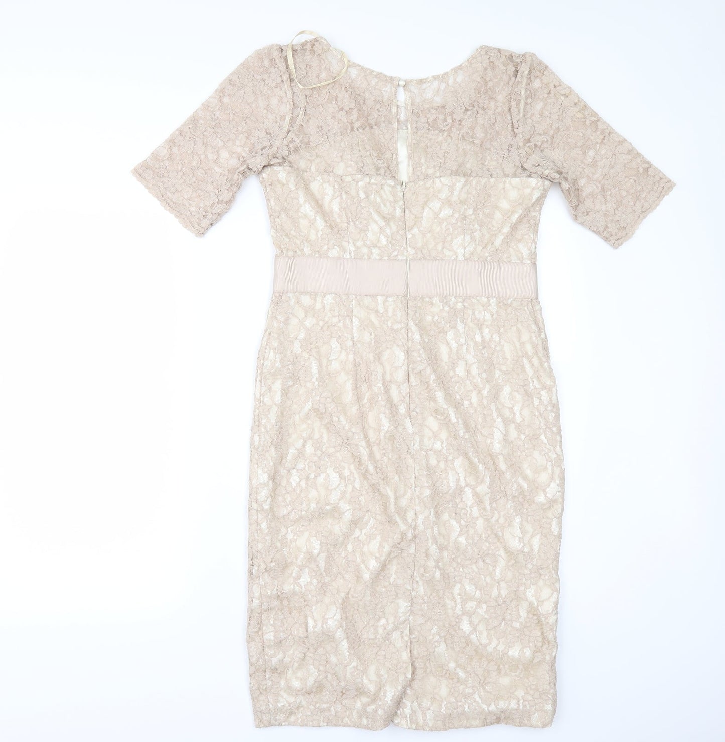M&Co Womens Ivory   Ball Gown  Size 10