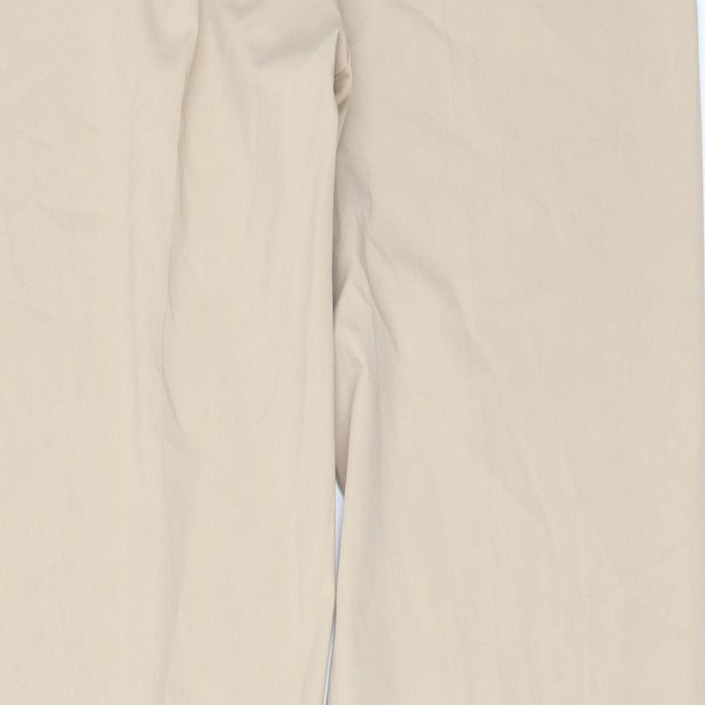 TRU TRUSSARDI Womens Beige   Trousers  Size 34 in L30 in