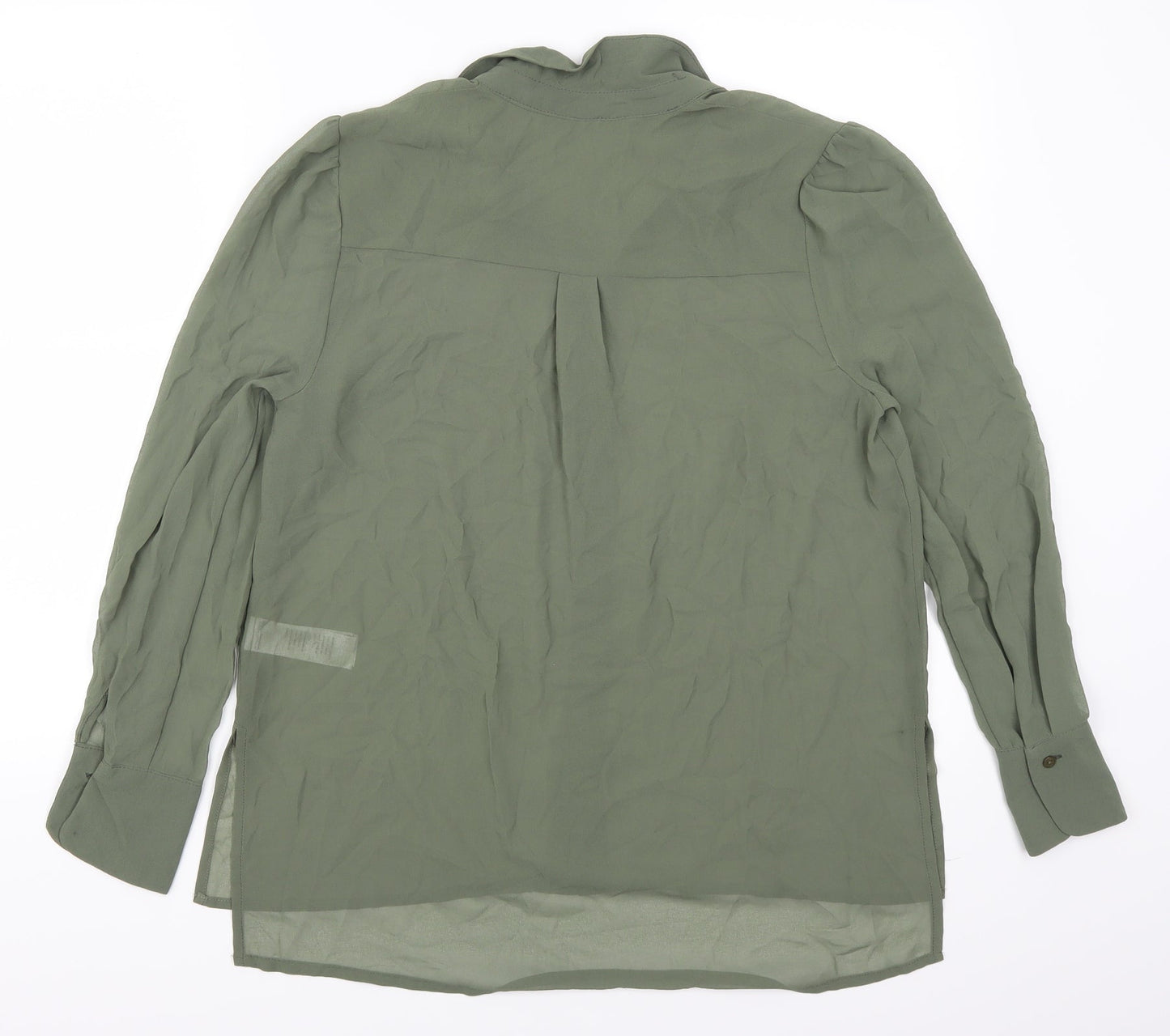 New Look Womens Green   Basic Button-Up Size 6