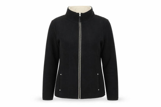 Front view of Bonmarché women’s black jacket, size S