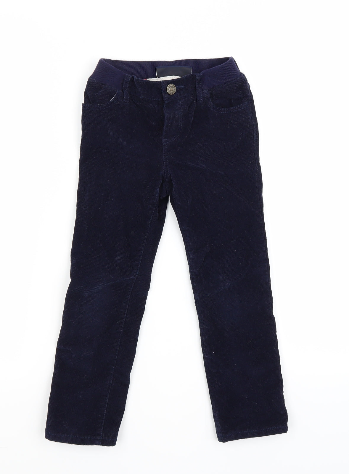 Gap Girls Blue  Velvet Straight Jeans Size 5 Years