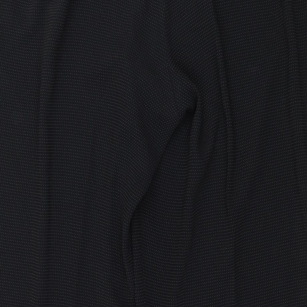 Amartanto Womens Black Polka Dot  Trousers  Size 18 L28 in