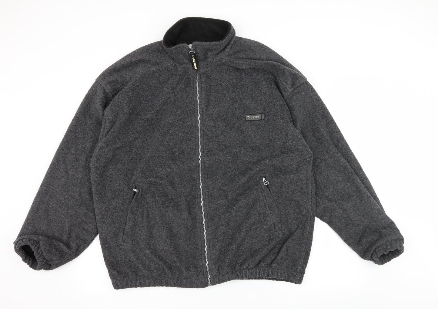 Active Mens Grey   Jacket  Size L