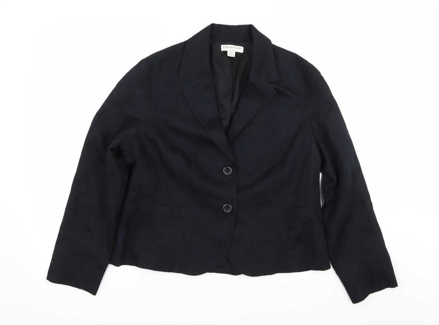 Coldwater Creek Womens Blue   Jacket  Size 10