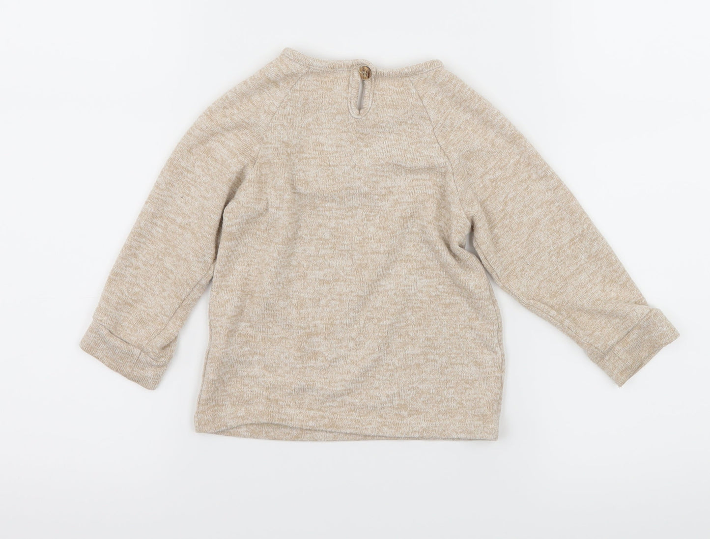 George Baby Brown  Jersey Basic T-Shirt Size 9-12 Months  - Living my best life