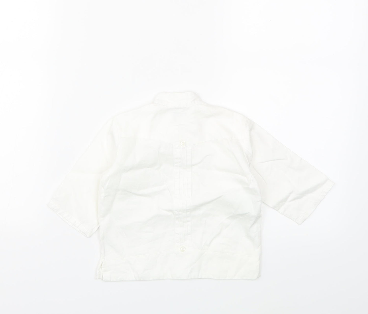 Preworn Baby White   Basic T-Shirt Size 12 Months