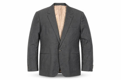 Front view of Emanuel Ungaro men’s grey jacket suit jacket, size 40