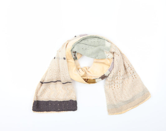 Preworn Womens Beige    Scarf