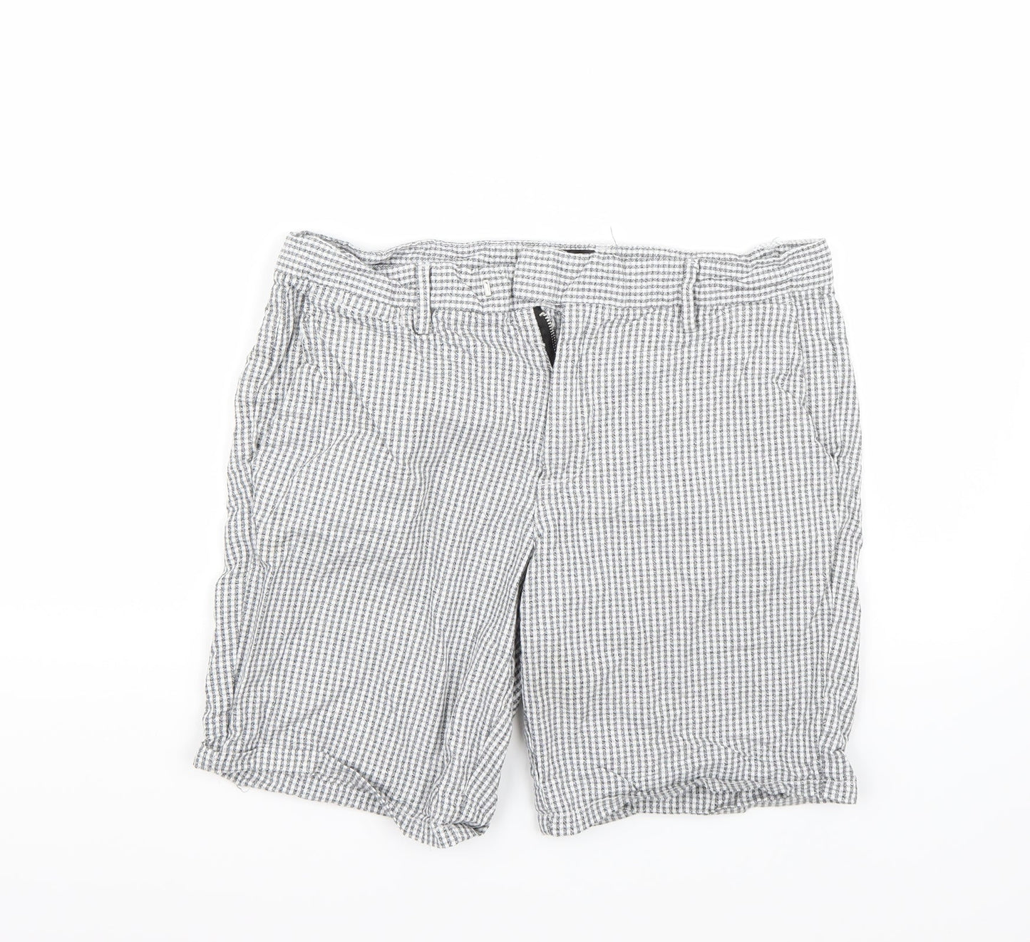 Riverisland Womens White   Bermuda Shorts Size 30