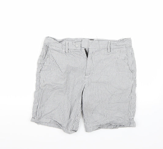 Riverisland Womens White   Bermuda Shorts Size 30