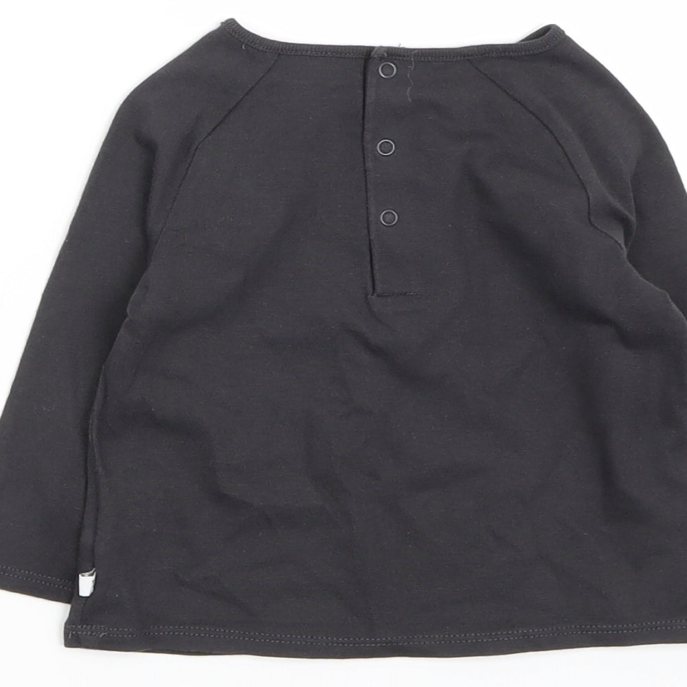 NEXT Boys Grey   Basic T-Shirt Size 6-9 Months